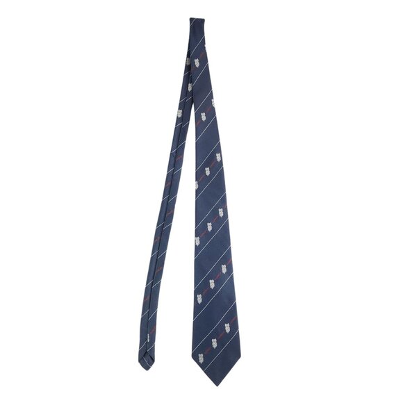 Address Australian Koala & Australia Text Patterned Tie Blue 100% Polyester - Picture 3 of 4